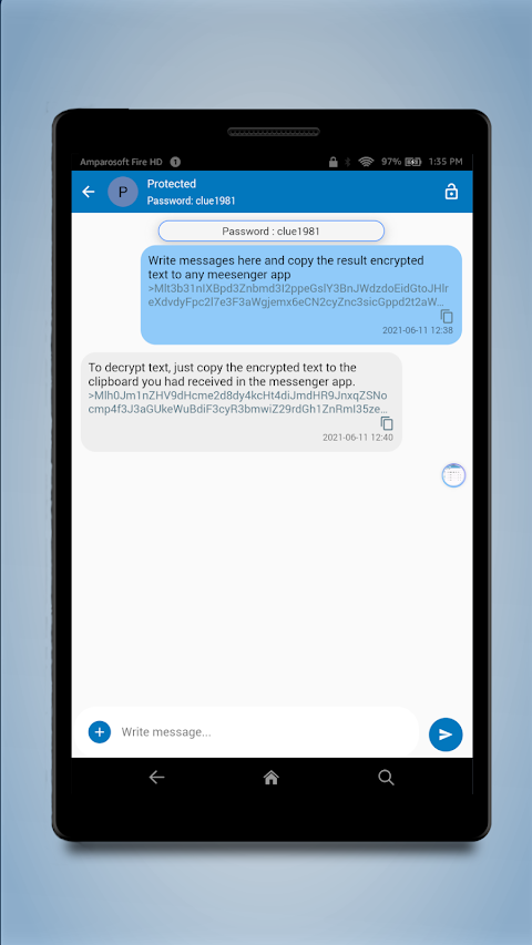 iEncrypto – Safe Message screenshot
