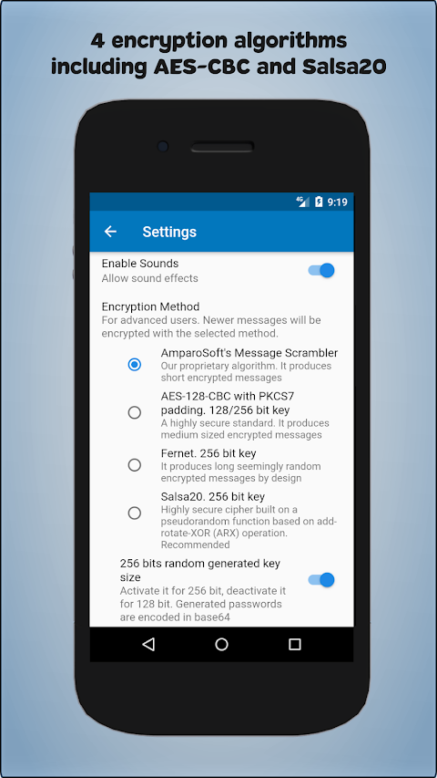 iEncrypto – Safe Message screenshot