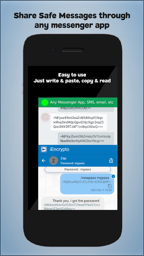 iEncrypto – Safe Message screenshot