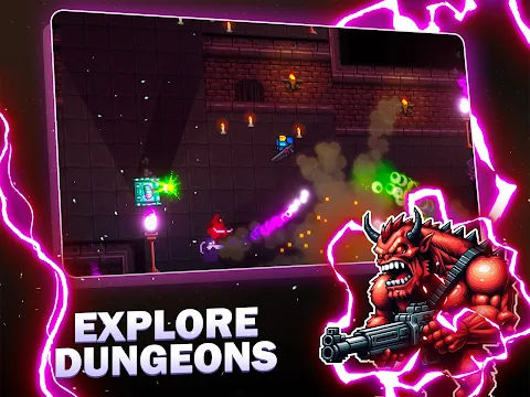 Laser Tanks: Pixel RPG screenshot