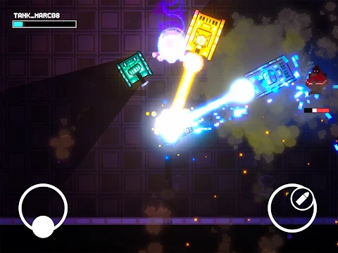 Laser Tanks: Pixel RPG screenshot