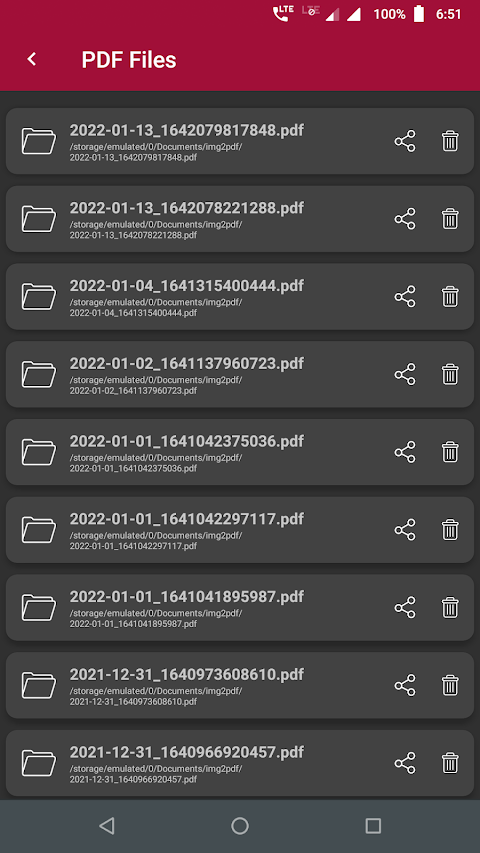 Image to pdf Converter screenshot