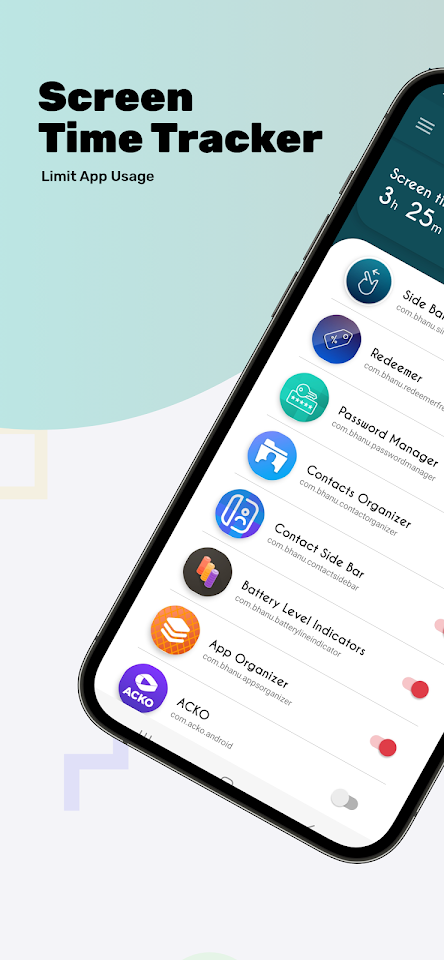 Limit app usage – screen time screenshot