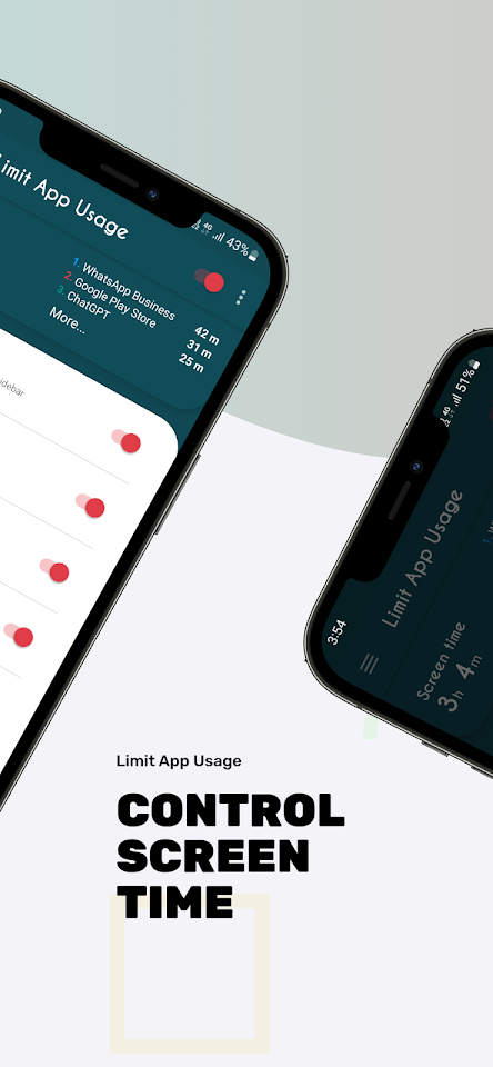 Limit app usage – screen time screenshot