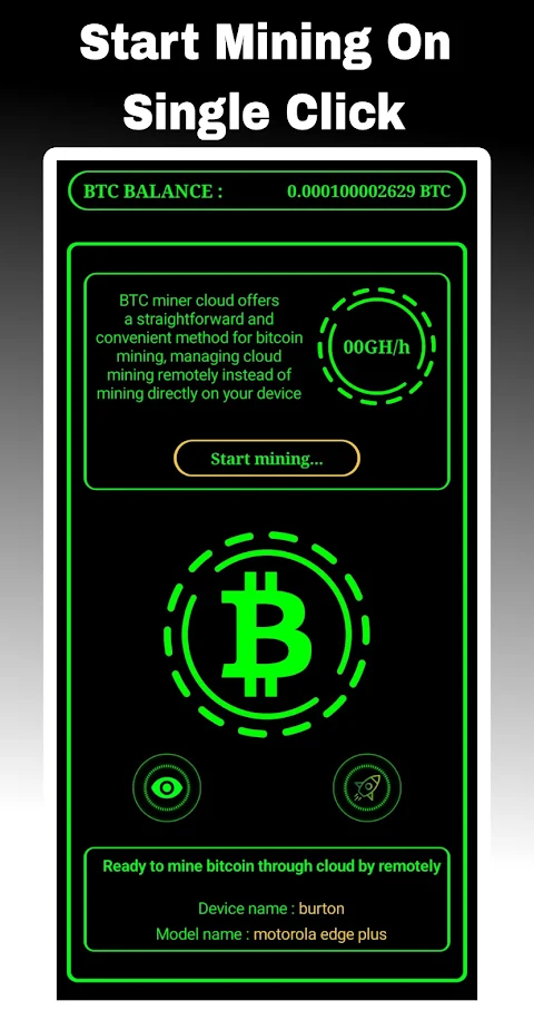 Giga Miner-Bitcoin Miner Cloud screenshot