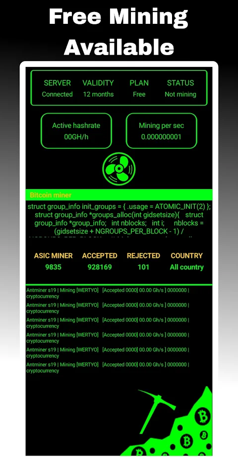 Giga Miner-Bitcoin Miner Cloud screenshot