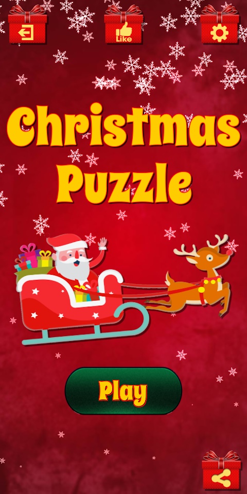 Christmas Puzzle Premium screenshot
