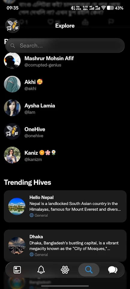 OneHive screenshot