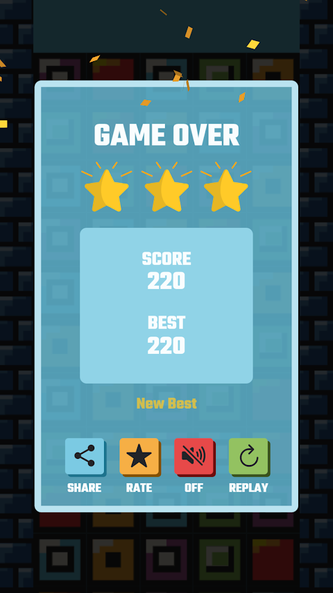 Block Blast – A Retro Game screenshot