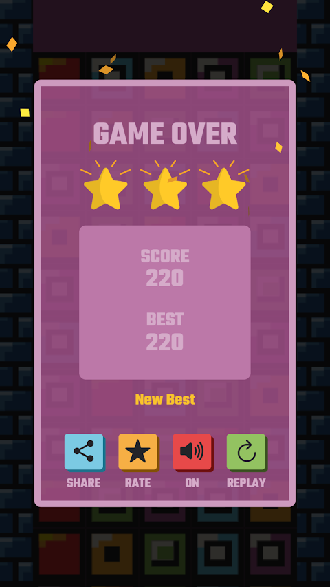 Block Blast – A Retro Game screenshot