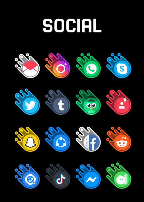 Meteoroid – Icon Pack screenshot