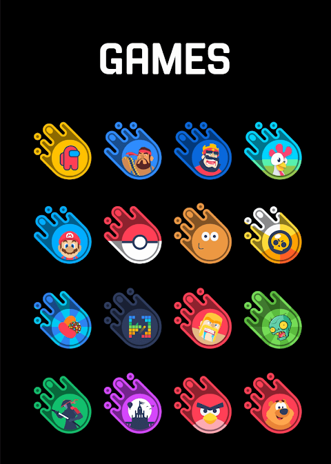 Meteoroid – Icon Pack screenshot