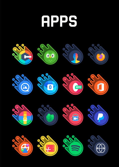 Meteoroid – Icon Pack screenshot