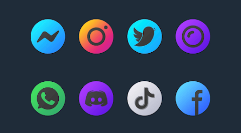 CircleDient Icon Pack Gradient screenshot