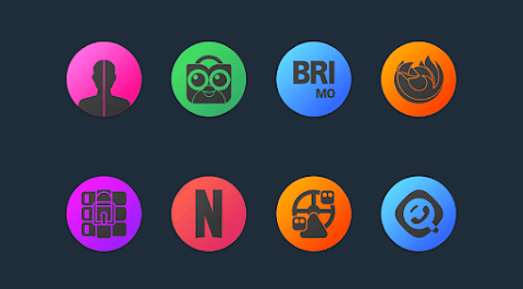 CircleDient Icon Pack Gradient screenshot