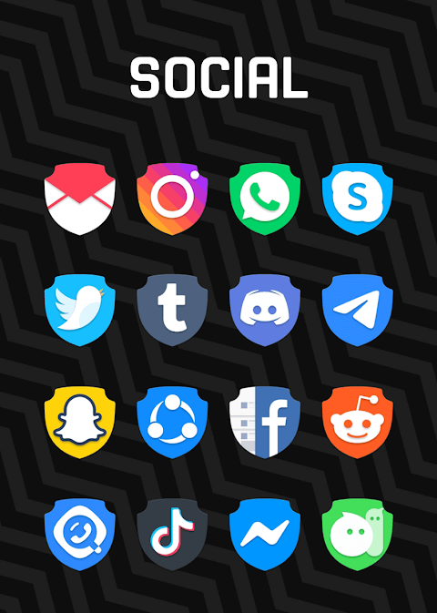 Shield – Icon Pack screenshot