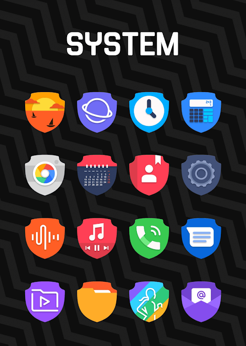 Shield – Icon Pack screenshot