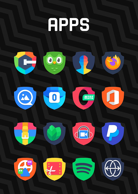 Shield – Icon Pack screenshot