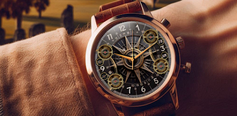 Ancient Sun Wear OS Watch Face screenshot