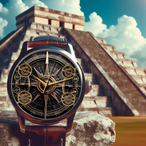 Ancient Sun Wear OS Watch Face screenshot