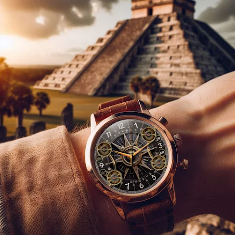 Ancient Sun Wear OS Watch Face screenshot
