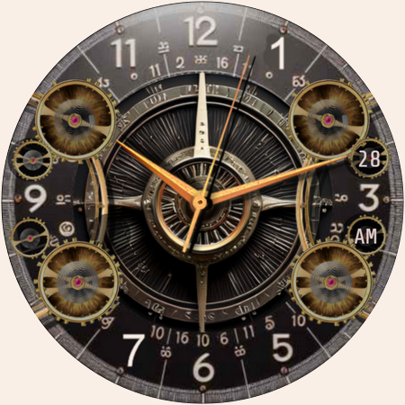 Ancient Sun Wear OS Watch Face screenshot