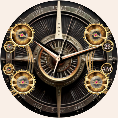 Ancient Sun Wear OS Watch Face screenshot