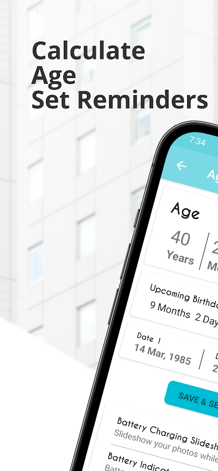 Quick Age Calculator screenshot