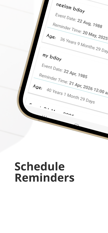 Quick Age Calculator screenshot