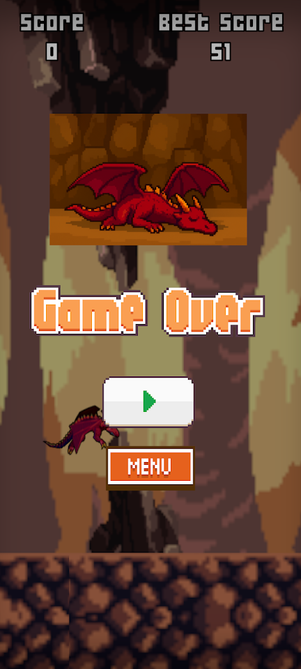 Flapping Dragon Cave Adventure screenshot