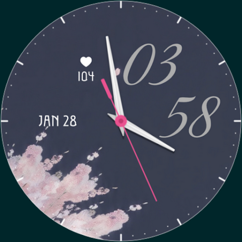 ID006: Spring Watch Face screenshot