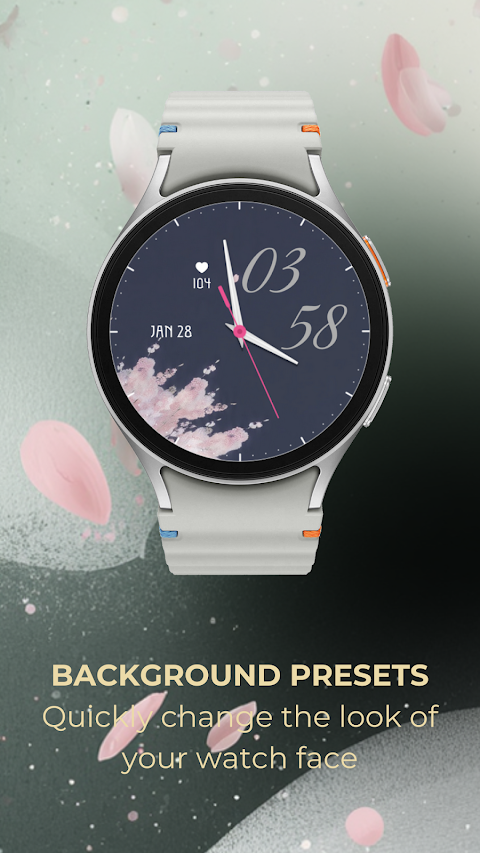 ID006: Spring Watch Face screenshot