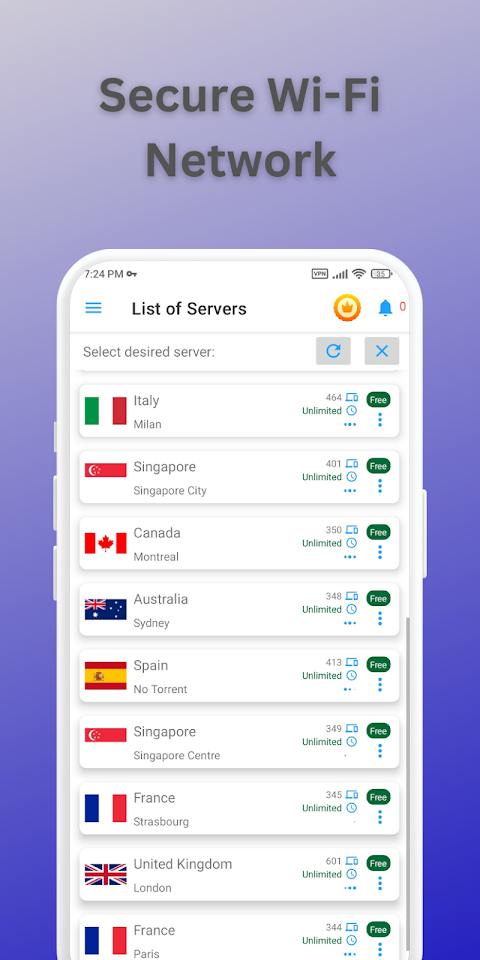 InsideVPN: Premium VPN Proxy screenshot