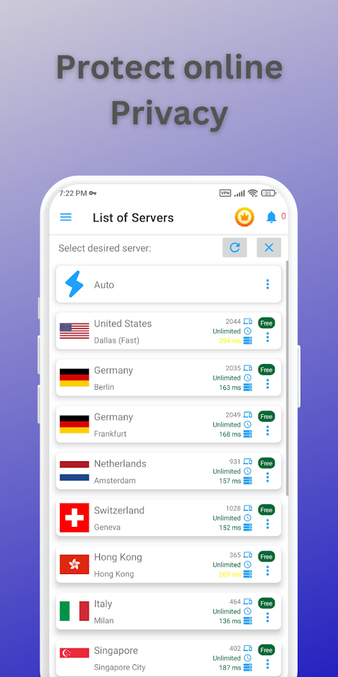 InsideVPN: Premium VPN Proxy screenshot