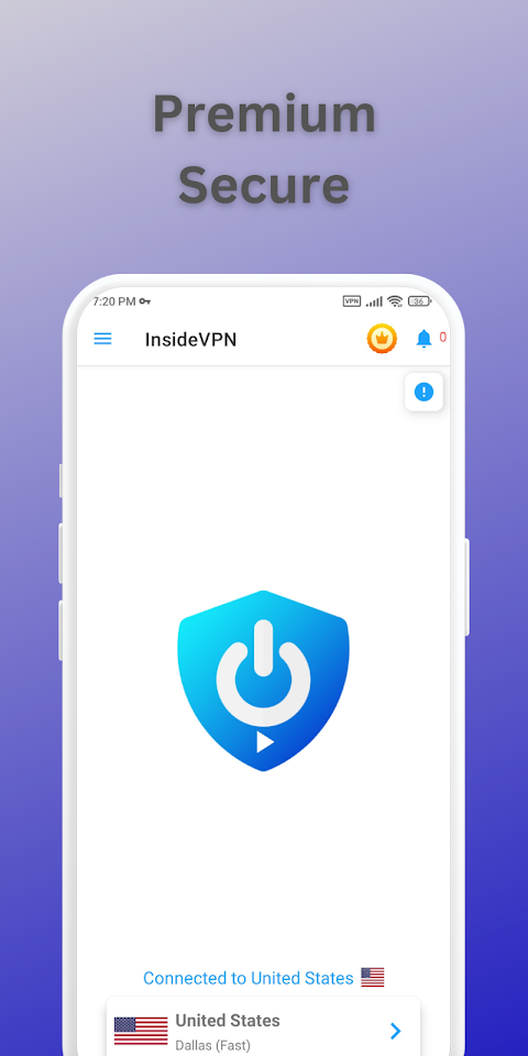 InsideVPN: Premium VPN Proxy screenshot
