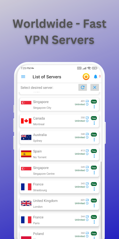 InsideVPN: Premium VPN Proxy screenshot