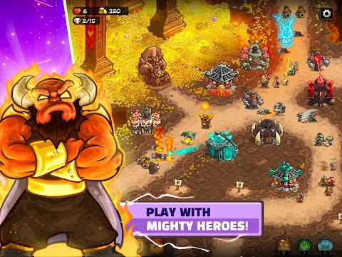 Kingdom Rush Vengeance TD Game screenshot