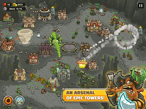 Kingdom Rush Frontiers TD screenshot