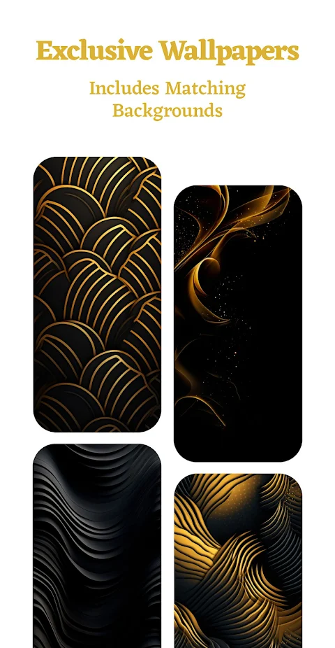 Golden Gradient Icon Pack screenshot
