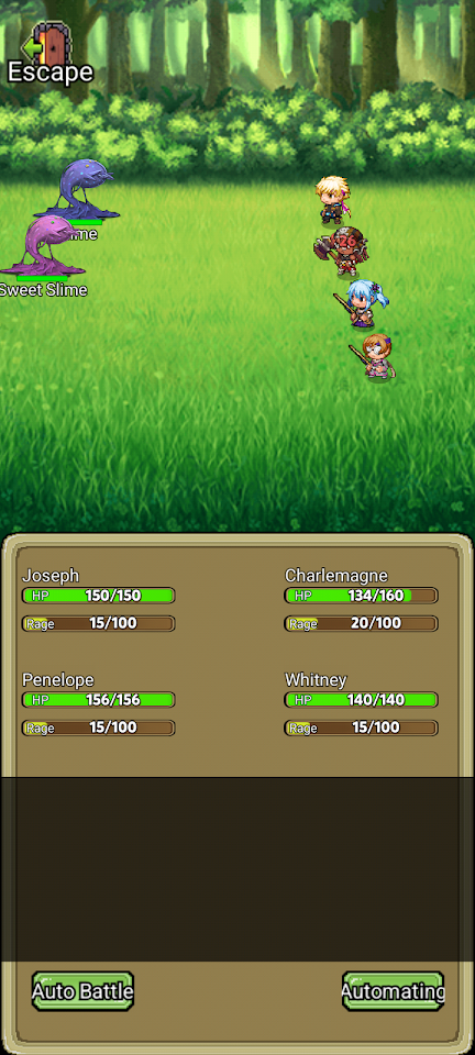 Pixel Idle Heroes screenshot