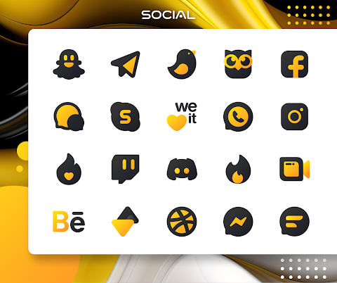 Yellow IconPack : LuXYellow screenshot