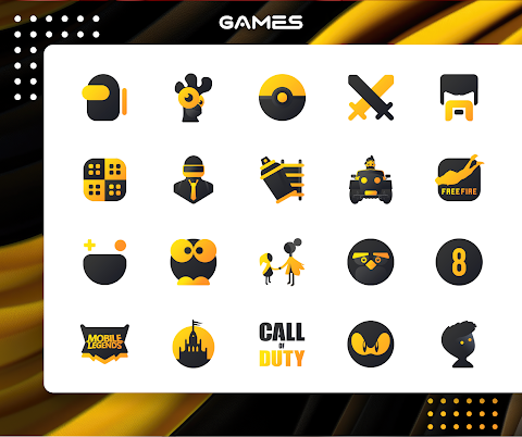 Yellow IconPack : LuXYellow screenshot