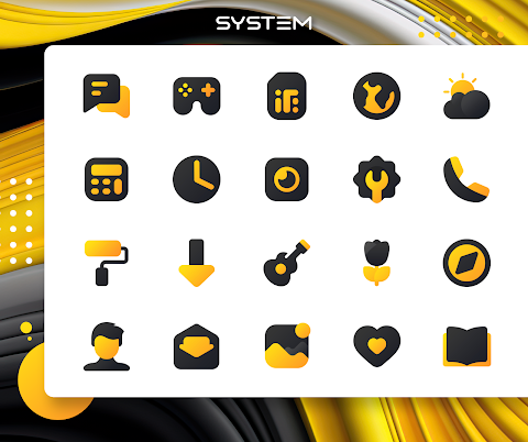 Yellow IconPack : LuXYellow screenshot
