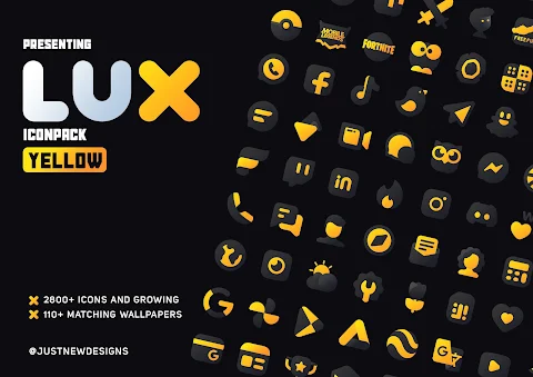 Yellow IconPack : LuXYellow screenshot