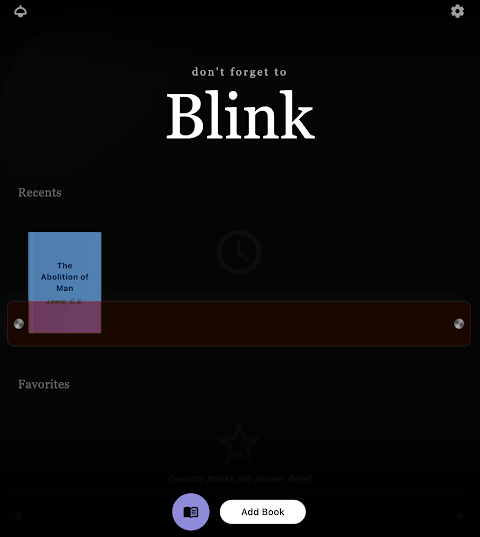 Blink – Speed Reading screenshot