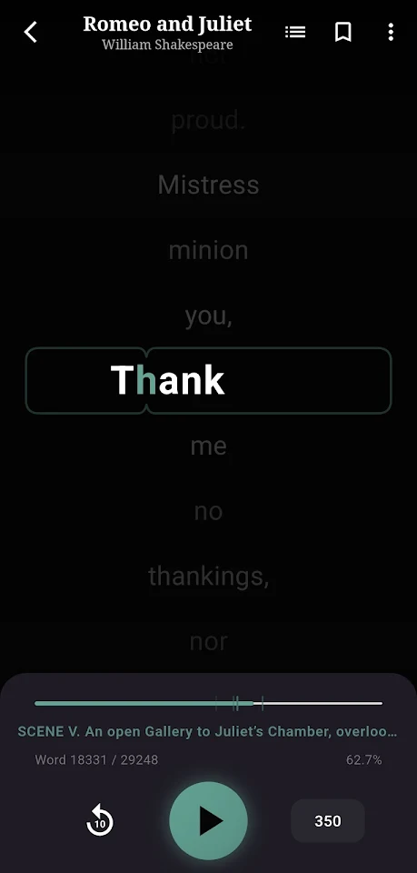 Blink – Speed Reading screenshot