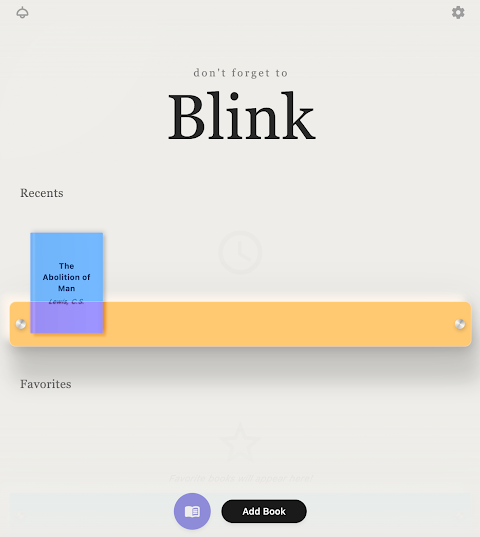 Blink – Speed Reading screenshot