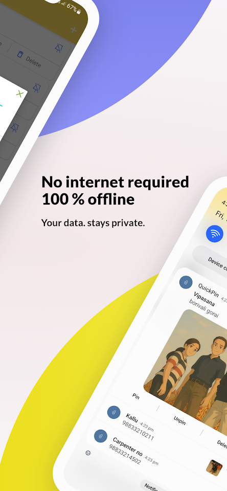 QuickPin – Fast Notes Reminder screenshot