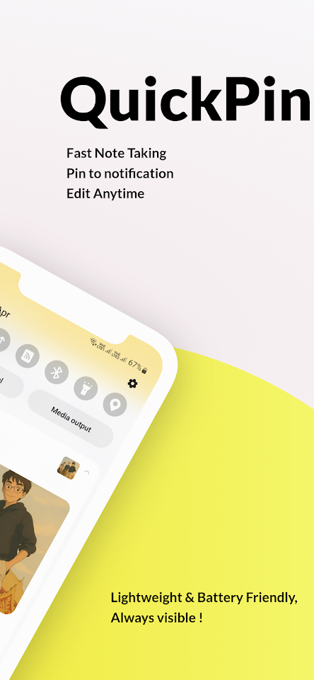 QuickPin – Fast Notes Reminder screenshot