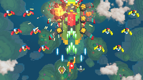 Sky Wings VIP : Pixel Fighters screenshot